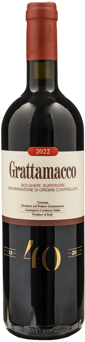 Grattamacco Bolgheri Superiore Rosso DOC 2022
