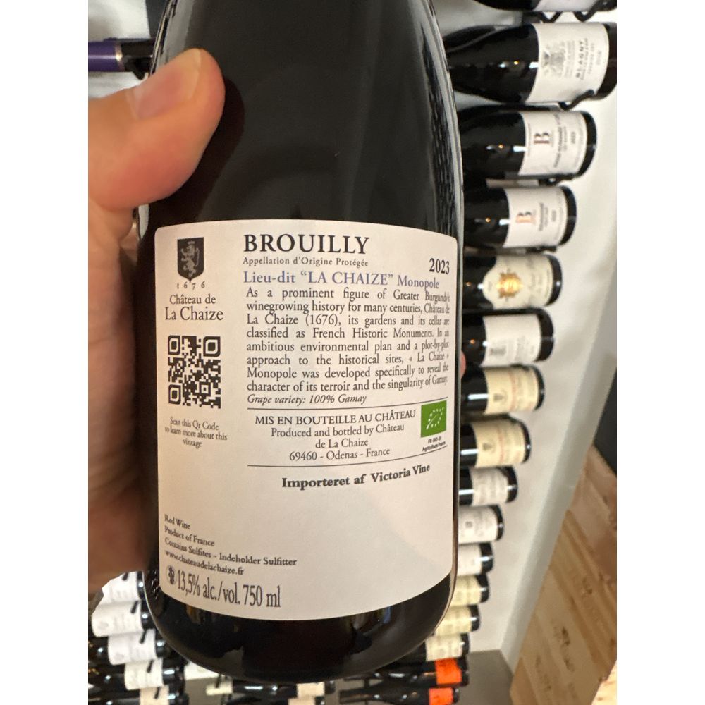 Brouilly "La Chaize" Monopole 2023
