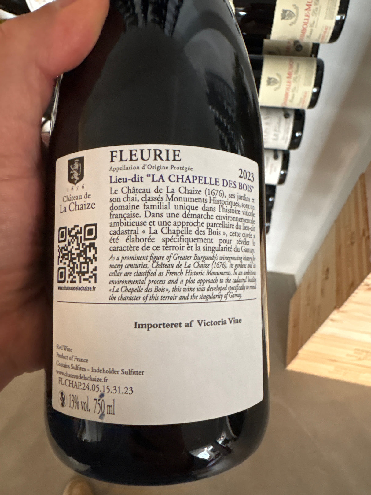 Fleurie "La Chapelle des Bois" 2023