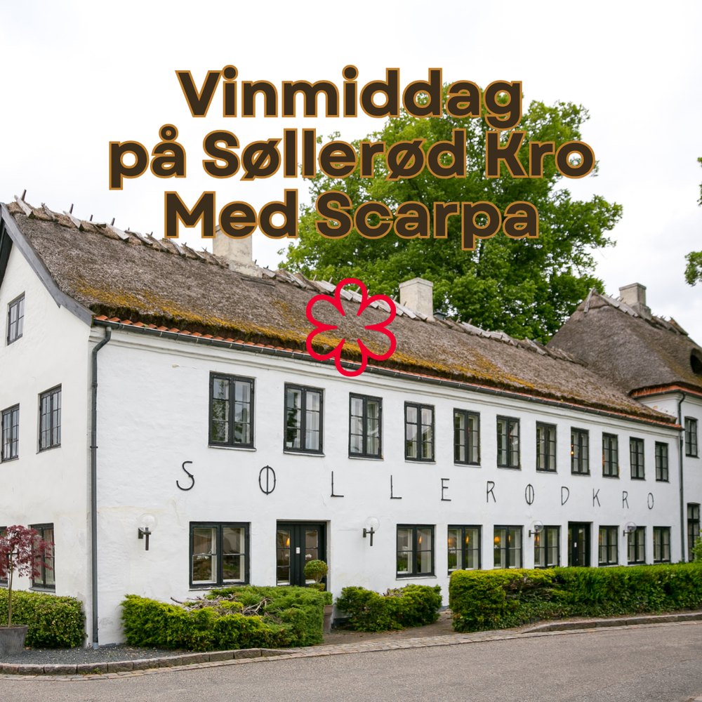 Winemakers dinner med Scarpa på Søllerød Kro onsdag d. 11 november kl. 18.00