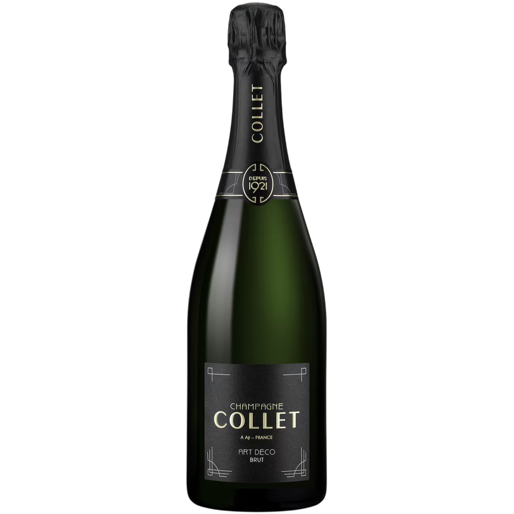 Champagne Collet, Brut 1. Cru "Art Deco" Dobbeltmagnum 3 L